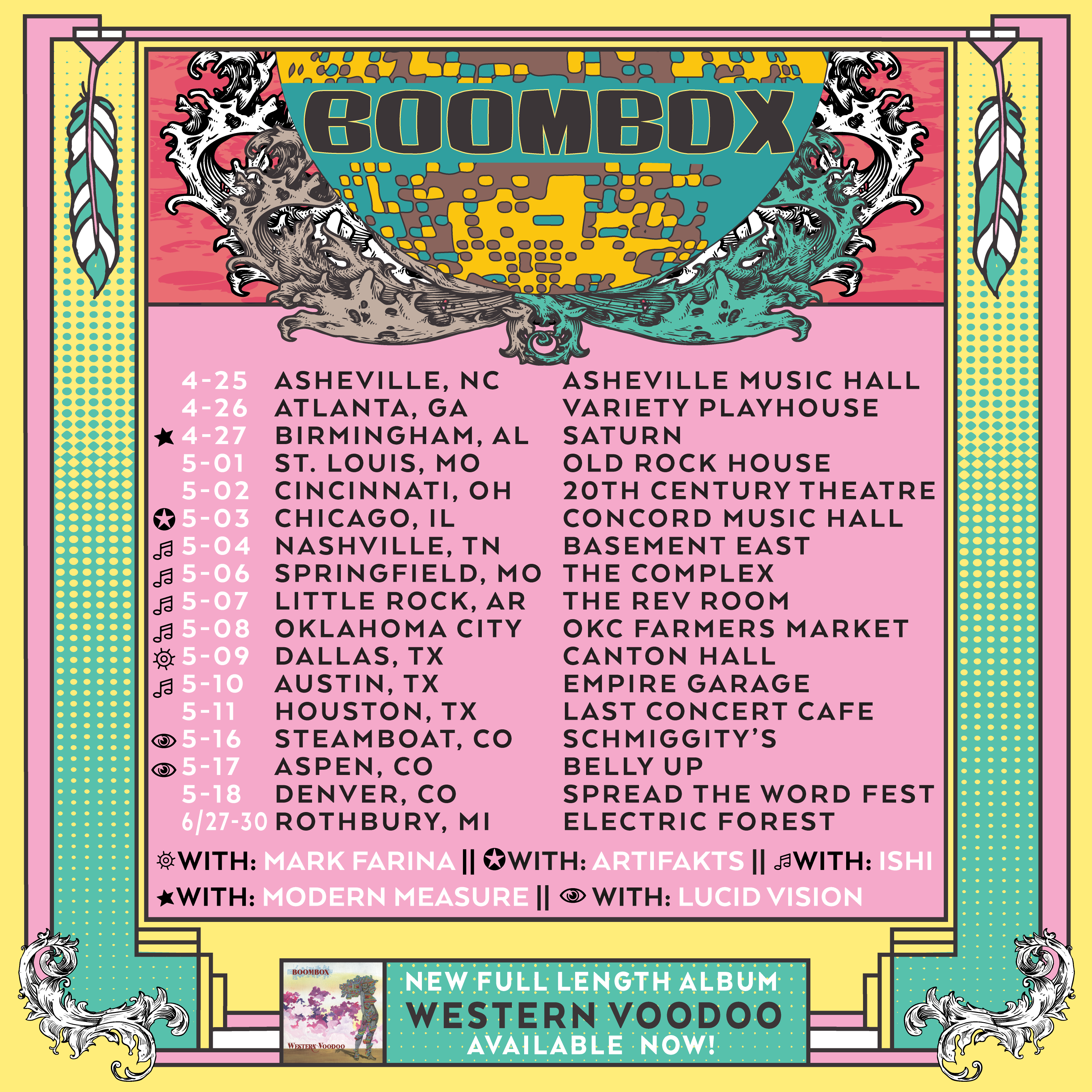 boombox tour dates